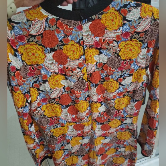 NWT ZARA TRF FLORAL DRESS SIZE MEDIUM - Picture 3 of 4